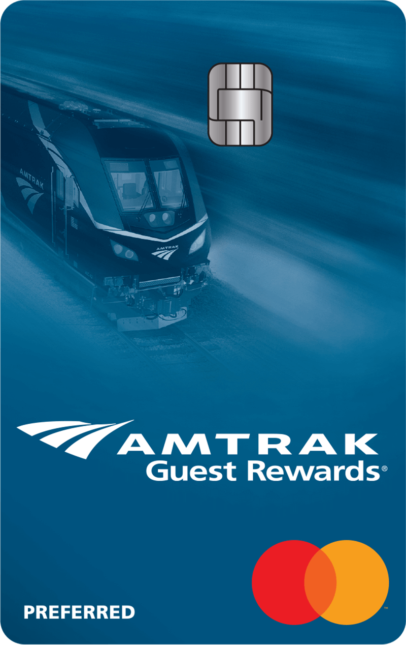 Amtrak Guest Rewards Preferred Mastercard card art